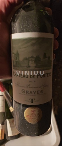 Bordeaux Graves Château Portets 2015