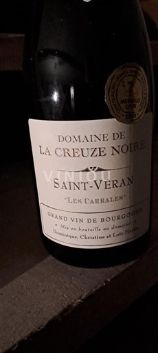 Burgundia Saint-Véran Domaine La Creuze Noire Les Carralles 2022