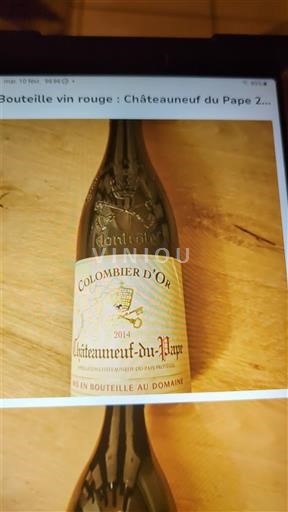Рона Шатонеф-дю-Пап Colombier d'Or 2014