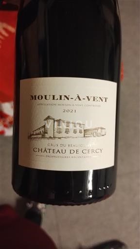Beaujolais Moulin-à-vent Château Cercy 2021