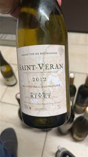 Borgoña Saint-Véran Nicole & Marcel Rivet 2012