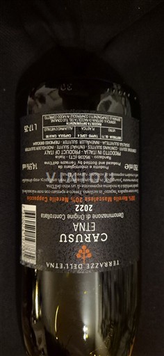 Sicilia Etna Terrazze Dell'Etna Carusu Etna 2022