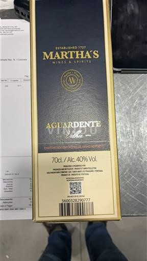 Douro Martha's Aguardente Vinha Nemilésimat