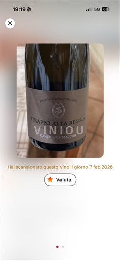 Lazio Cantina Le Macchie Strappo alla Regola Millesimato 2022