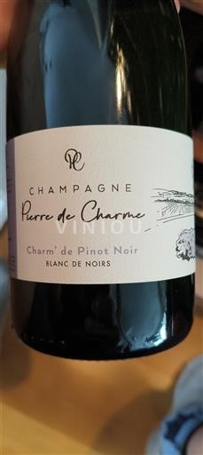 Champaña Champán Pierre de Charme Charm' de Pinot Noir Sin añada