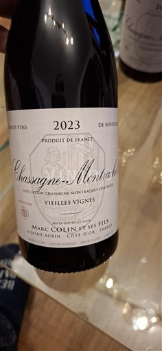 Víno Rouge doux Vieilles Vignes Marc Colin et ses Fils 2023 Francie Burgundsko Chassagne-montrachet AOC