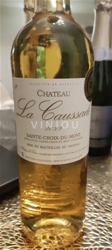 Bordeaux Sainte-Croix-Du-Mont Château La Caussade 2020