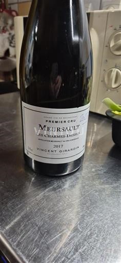 Burgundia Meursault Premier Cru Vincent Girardin Les Charmes Dessus 2017