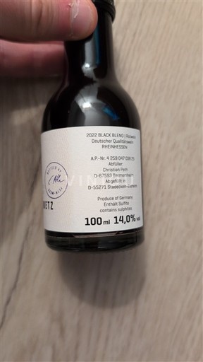 Rheinhessen Metz Black Blend 2022