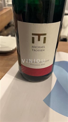 Mosel Michael Trossen Riesling Spätlese 2020