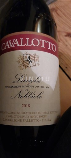 Piemonte Nespecificat Cavallotto 2018