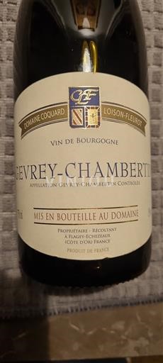 Bourgondië Gevrey-Chambertin Domaine Coquard Loison-Fleurot 2016