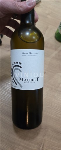 Sud-Ovest Côtes de Gascogne Maubet Gros Manseng Coup de Coeur Senza annata