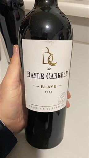 Burdeos Blaye Bayle Carreau 2018