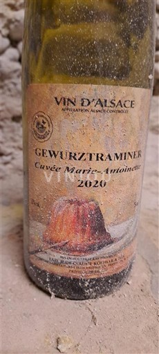 Alsace EARL Edmond Kuehn Marie-Antoinette 2020