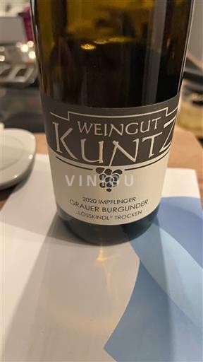 Pfalzul Nespecificat Weingut Kuntz Losskindl 2020