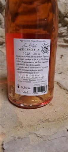 Alsace KOEHLER & FILS Aux Cheval 2023