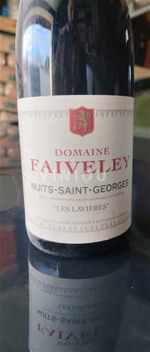 Vina Rouge sec Les Lavières Faiveley 2011 Francija Burgundija Nuits-Saint-Georges AOC