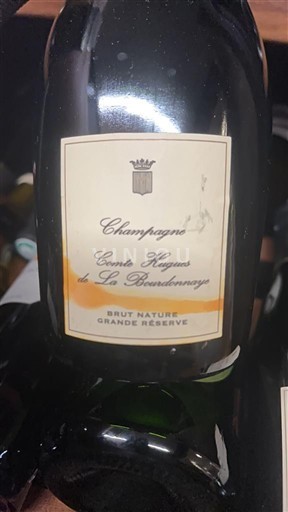 Champaña Champán Comte Hugues de La Bourdonnaye Brut Nature Grande Réserve Sin añada