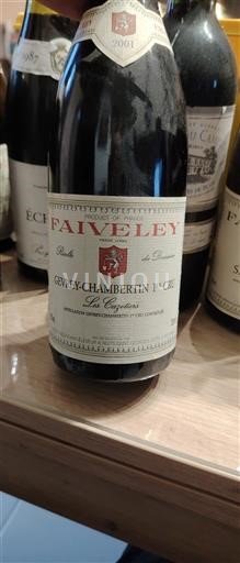 Burgundia Gevrey-Chambertin Premier Cru Faiveley Les Cazetiers 2001