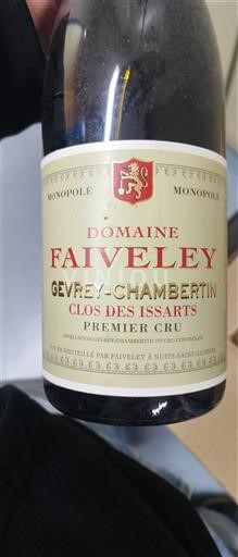 Burgundia Gevrey-Chambertin Premier Cru Faiveley Clos des Issarts 2011