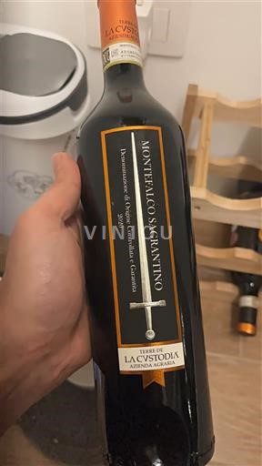 Umbria Montefalco Sagrantino Terre de La Custodia 2020