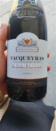 Rhônedalen Vacqueyras Les Coteaux Saint Roman Les Roches Persantrières 2022