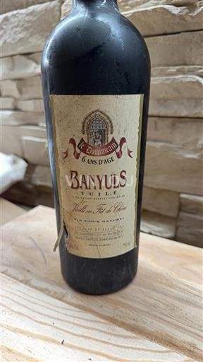 Roussillon Banyuls Le Dominicain 6 ans d'âge 2010