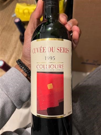 Roussillon Collioure Cuvée du Seris 1995