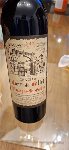 Bordeaux Montagne-Saint-Émilion Château Tour de Gillet 2016