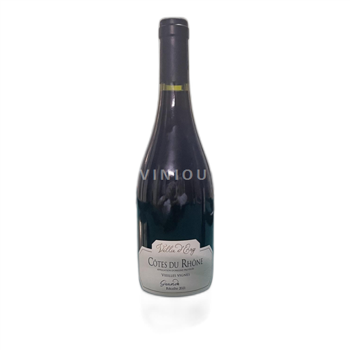 Rhônen laakso Côtes-du-rhône Villa d'Erg Grande Vieilles Vignes 2021