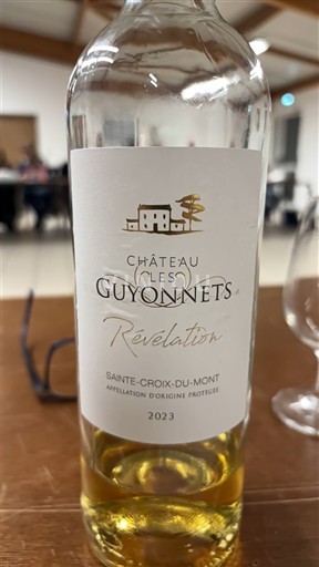 Bordeaux Sainte-Croix-Du-Mont Château Les Guyonnets Révélation 2023