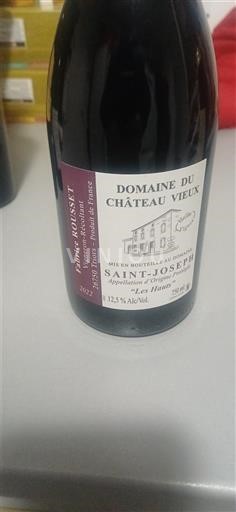Rhône-dalen Saint-Joseph Domaine Château Vieux Les Hauts 2022