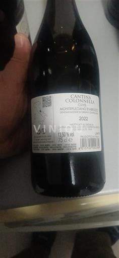 Abruzzo Montepulciano d'Abruzzo Cantina Colonnella 2022