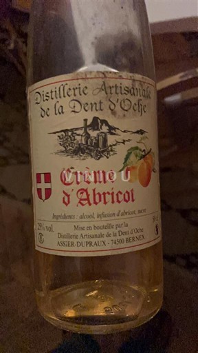 Savoia și Bugey Savoia Distillerie Artisanale de la Dent d'Oche Crème d'Abricot Nemilésimat