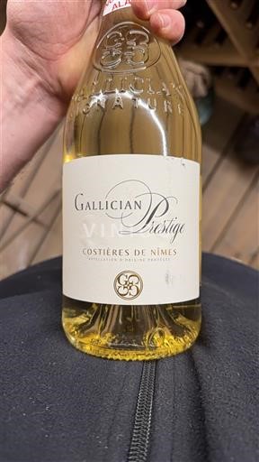 Rhônen laakso Nîmesin viinialue Gallician Signature Gallican Prestige 2024