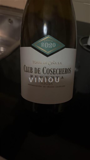 La Rioja Rioja Torre de Oña SA Club de Cosecheros Reserva 2020