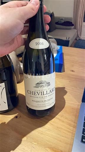 Savoia și Bugey Roussette-de-Savoie Domaine Chevillard Roussette de Savoie 2016