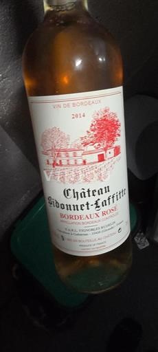Bordeaux Bordeaux Rosé Château Bidonnet-Laffitte 2014