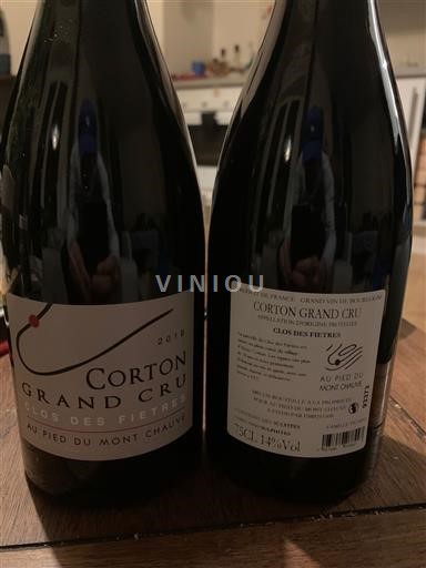 Burgundia Corton Grand Cru Au Pied du Mont Chauve Clos des Fiètres 2018