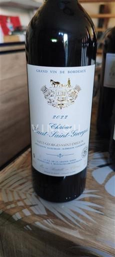 Bordoja Saint-Georges-Saint-Émilion Château Haut Saint-Georges 2022