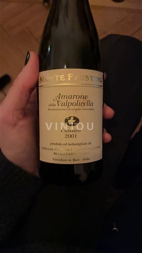 Véneto Amarone della Valpolicella Monte Faustino Classico 2001