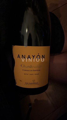 Aragon Cariñena Anayón Chardonnay 6 meses en barricas 2022