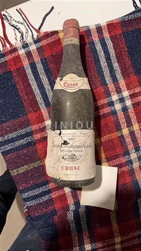 Bordeaux Saint-Émilion Cruse 1969