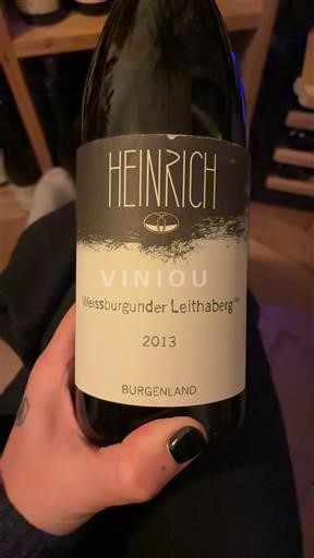 Burgenland Leithaberg Heinrich Weissburgunder Leithaberg 2013