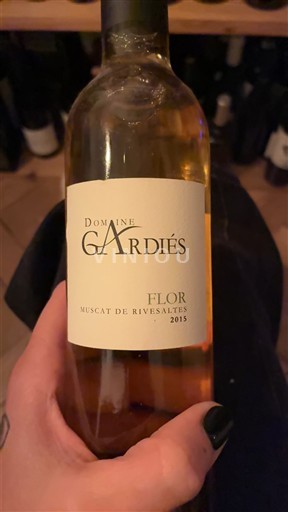 Roussillon Muscat de Rivesaltes Domaine Gardiés Flor 2015
