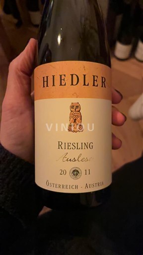 Austria Inferioară Kamptal Hiedler Riesling Auslese 2011