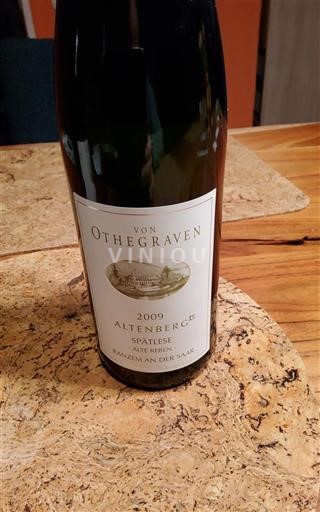 Mosel Von Othegraven Altenberg Spätlese 2009