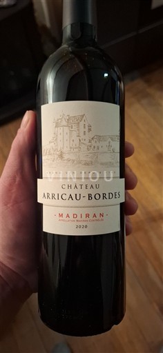 Lounais-Ranska Madiran Château Arricau-Bordes 2020