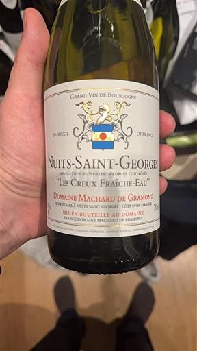 Vina Blanc demi-sec Les Creux Fraîche-Eau Domaine Machard de Gramont 2024 Francija Burgundija Nuits-Saint-Georges AOC